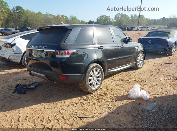 SALWR2PF7GA118274 2016 LAND ROVER RANGE ROVER SPORT Black Tył prawy