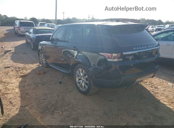 SALWR2PF7GA118274 2016 LAND ROVER RANGE ROVER SPORT Black Tył lewy
