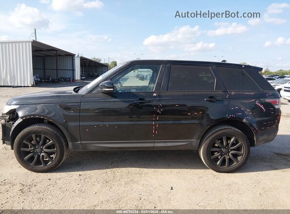 SALWR2PF7GA120395 2016 LAND ROVER RANGE ROVER SPORT Black Widok wnętrza 360 stopni