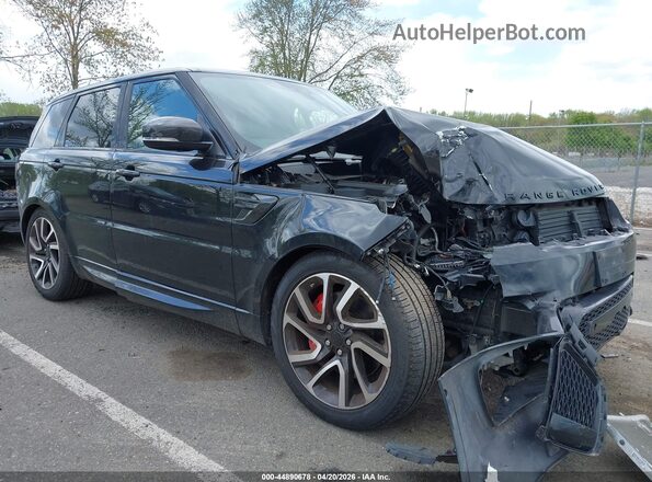 SALWR2RE7KA855309 2019 LAND ROVER RANGE ROVER SPORT Black Przód prawy
