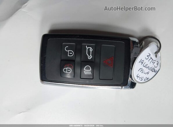 SALWR2RE7KA855309 2019 LAND ROVER RANGE ROVER SPORT Black Widok deski rozdzielczej