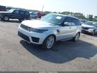 2019 Land Rover Range Rover Sport Hse Td6 Silver vin: SALWR2RK5KA415336