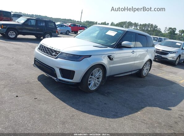 SALWR2RK5KA415336 2019 LAND ROVER RANGE ROVER SPORT Silver Przód lewy
