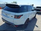 2018 Land Rover Range Rover Sport Hse Td6 White vin: SALWR2RK6JA696934