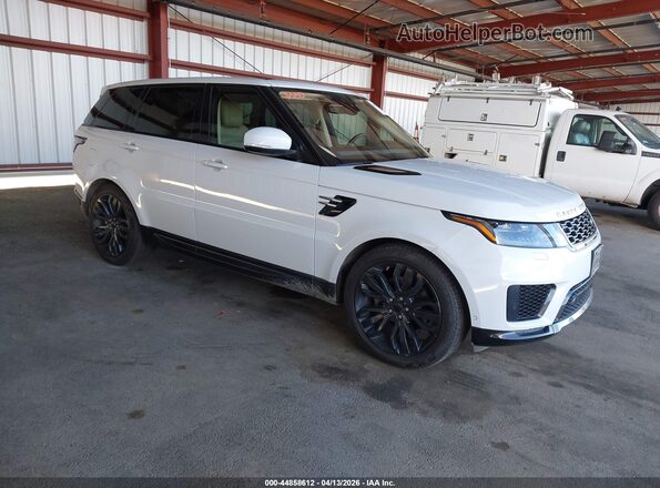 SALWR2RK6KA834232 2019 LAND ROVER RANGE ROVER SPORT Белый Передняя правая четверть