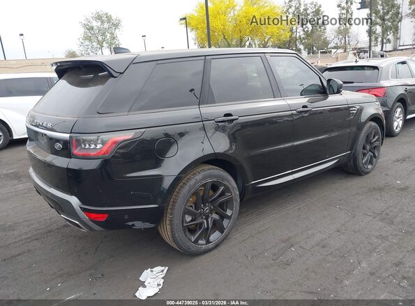 SALWR2RU8KA865631 2019 LAND ROVER RANGE ROVER SPORT Black Tył prawy