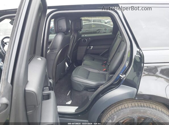 SALWR2RU8KA865631 2019 LAND ROVER RANGE ROVER SPORT Black Widok naklejki z numerem VIN