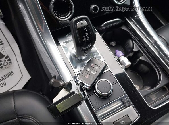 SALWR2RU8KA865631 2019 LAND ROVER RANGE ROVER SPORT Black Widok deski rozdzielczej