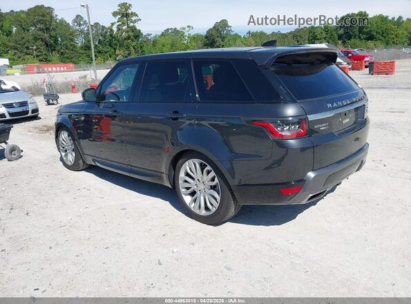 SALWR2RV3KA821903 2019 LAND ROVER RANGE ROVER SPORT Black Tył lewy