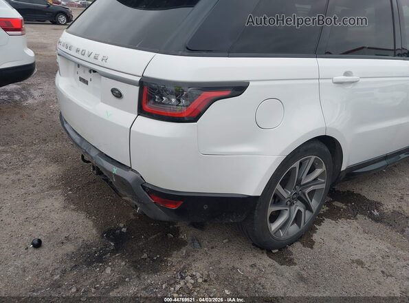 SALWR2RV3KA850771 2019 LAND ROVER RANGE ROVER SPORT White Widok z przodu
