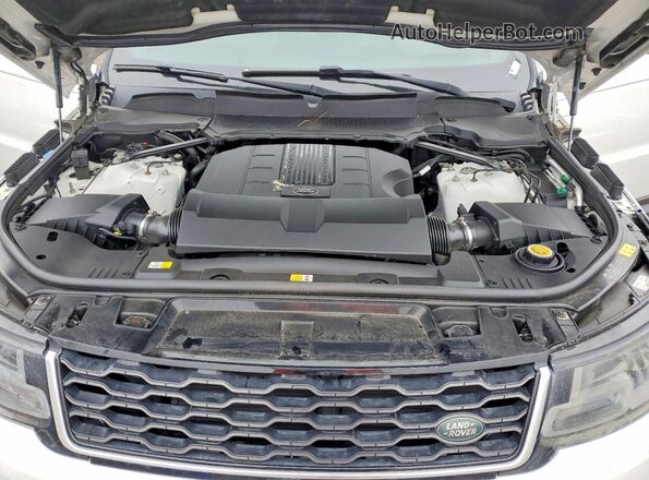 SALWR2RV5KA828402 2019 LAND ROVER RANGE Белый Вид подкапотного пространства