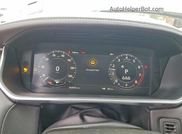 SALWR2RV5KA828402 2019 LAND ROVER RANGE Белый Вид щитка приборов