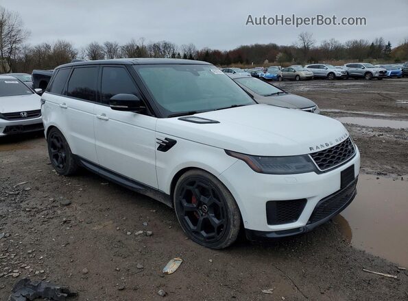SALWR2RV5KA828402 2019 LAND ROVER RANGE Белый Передняя правая четверть