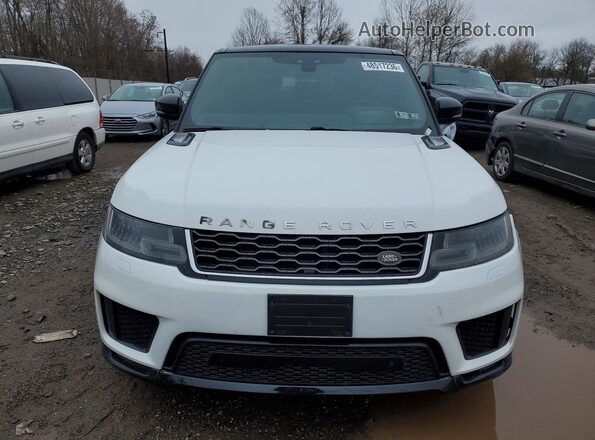 SALWR2RV5KA828402 2019 LAND ROVER RANGE Белый Вид спереди