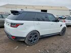 2019 Land Rover Range Rover Sport Hse Белый vin: SALWR2RV5KA828402