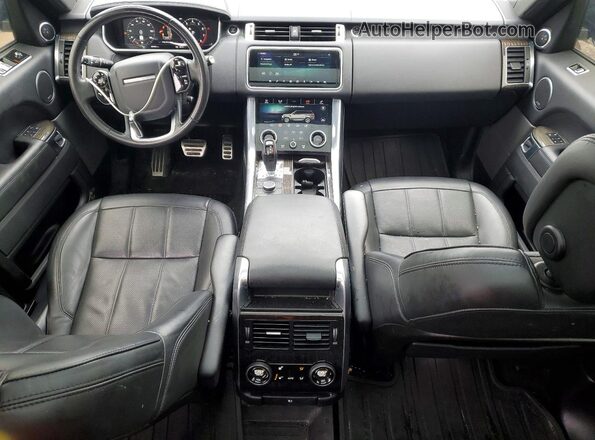 SALWR2RV5KA828402 2019 LAND ROVER RANGE Белый Вид панели приборов