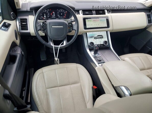 SALWR2RV6KA421141 2019 LAND ROVER RANGE Синий Вид панели приборов