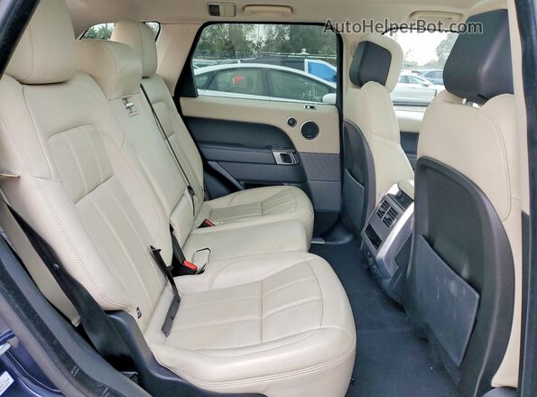 SALWR2RV6KA421141 2019 LAND ROVER RANGE Синий Вид задней части салона