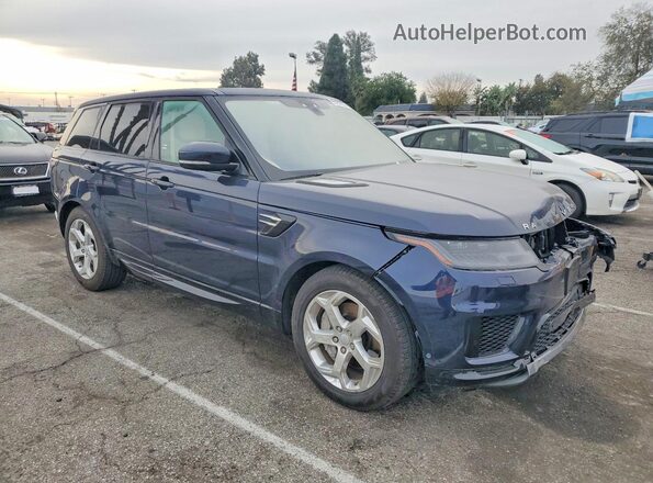SALWR2RV6KA421141 2019 LAND ROVER RANGE Синий Передняя правая четверть