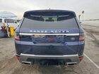2019 Land Rover Range Rover Sport Hse Синий vin: SALWR2RV6KA421141