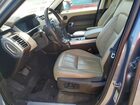 2019 Land Rover Range Rover Sport Hse Синий vin: SALWR2RV9KA426589