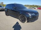 2020 Land Rover Range Rover Sport P525 Hse Черный vin: SALWR2SE2LA889301