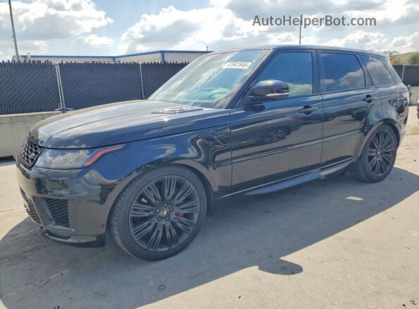 SALWR2SE7LA706376 2020 LAND ROVER RANGE Black წინა მარცხენა ხედი სამი მეოთხედიდან