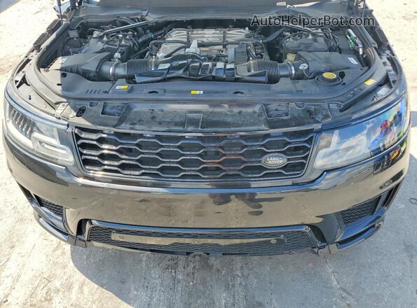 SALWR2SE7LA706376 2020 LAND ROVER RANGE Black ძრავის განყოფილების ხედი