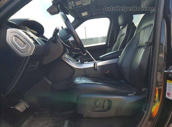 SALWR2SE7LA706376 2020 LAND ROVER RANGE Black წინა სალონის ხედი