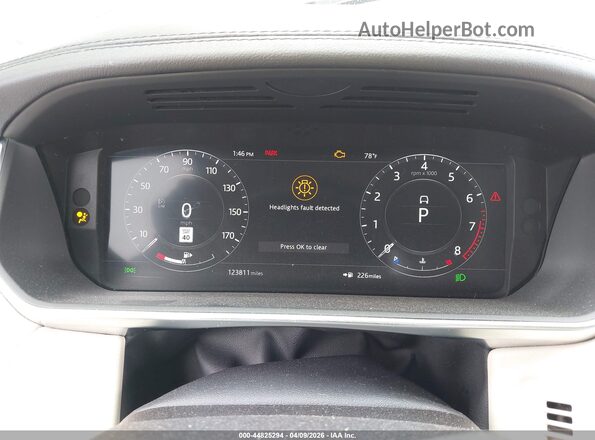 SALWR2SE7LA706524 2020 LAND ROVER RANGE ROVER SPORT White Widok tylnych siedzeń
