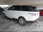 2016 Land Rover Range Rover Sport 3.0l V6 Supercharged Hse White vin: SALWR2VF0GA583109