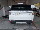 2016 Land Rover Range Rover Sport 3.0l V6 Supercharged Hse White vin: SALWR2VF0GA583109