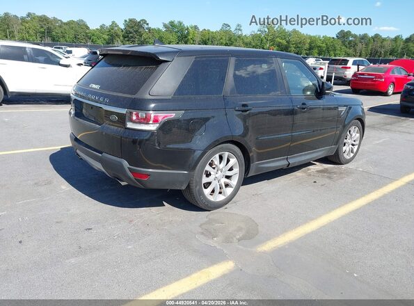 SALWR2VF3GA581239 2016 LAND ROVER RANGE ROVER SPORT Black Задня права чверть