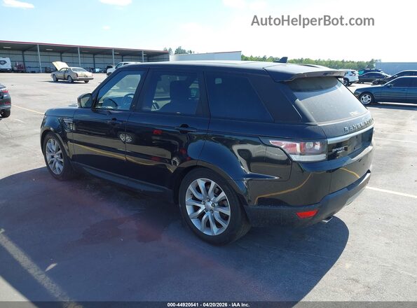 SALWR2VF3GA581239 2016 LAND ROVER RANGE ROVER SPORT Black Задня ліва чверть