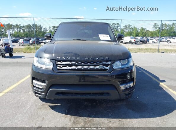 SALWR2VF3GA581239 2016 LAND ROVER RANGE ROVER SPORT Black Вид щитка приладів