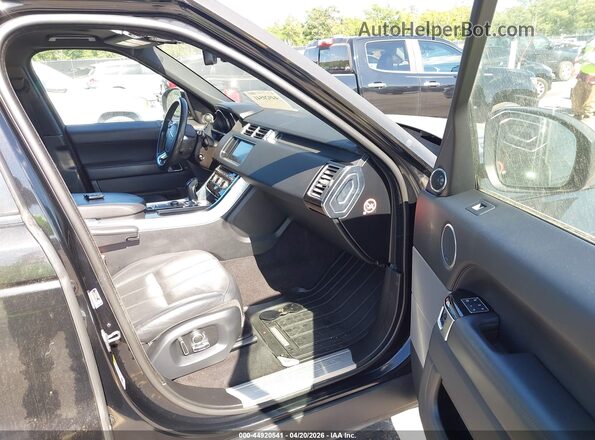 SALWR2VF3GA581239 2016 LAND ROVER RANGE ROVER SPORT Black Вид салону спереду