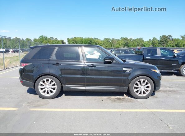 SALWR2VF3GA581239 2016 LAND ROVER RANGE ROVER SPORT Black Вид задньої частини салону