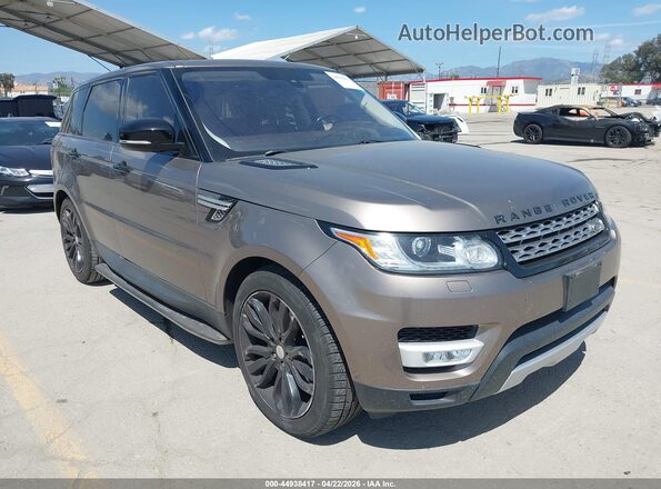 SALWR2VF4GA647149 2016 LAND ROVER RANGE ROVER SPORT Gold Передня права чверть