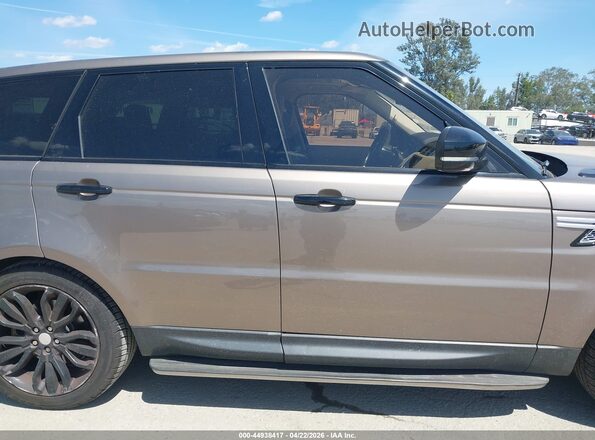 SALWR2VF4GA647149 2016 LAND ROVER RANGE ROVER SPORT Gold Вид задньої частини салону