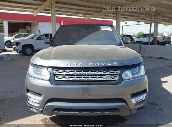 SALWR2VF5GA641425 2016 LAND ROVER RANGE ROVER SPORT Серый Вид спереди