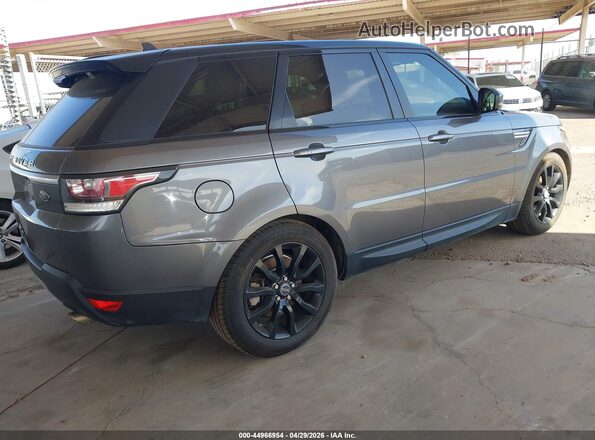 SALWR2VF5GA641425 2016 LAND ROVER RANGE ROVER SPORT Серый Задняя правая четверть