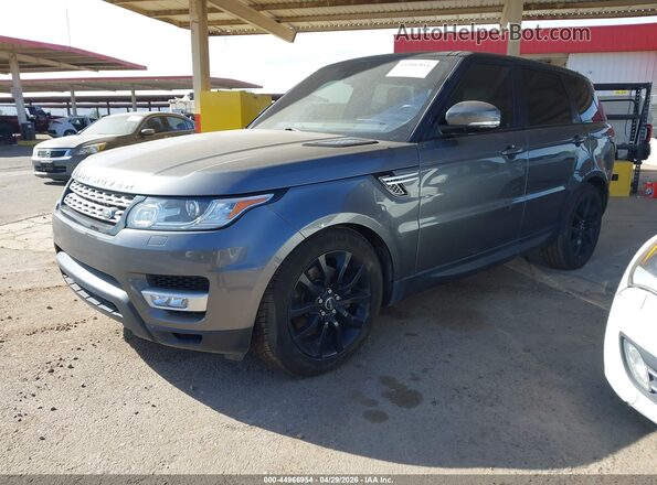 SALWR2VF5GA641425 2016 LAND ROVER RANGE ROVER SPORT Серый Передняя левая четверть