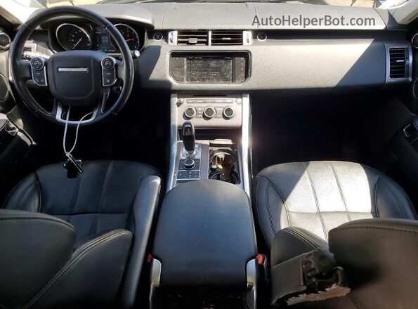 SALWR2VFXGA544298 2016 LAND ROVER RANGE Синий Вид панели приборов