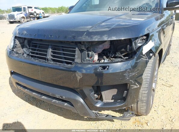 SALWS2PF4GA104658 2016 LAND ROVER RANGE ROVER SPORT Черный Вид спереди