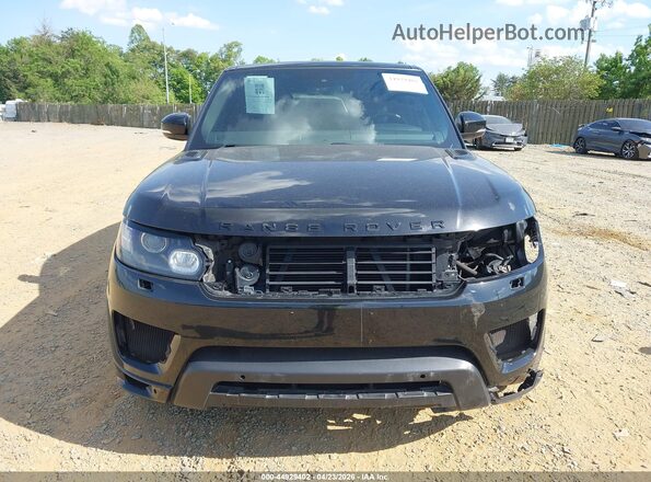 SALWS2PF4GA104658 2016 LAND ROVER RANGE ROVER SPORT Черный Вид щитка приборов