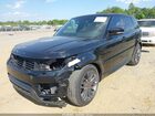 2016 Land Rover Range Rover Sport 3.0l V6 Supercharged Hse Черный vin: SALWS2PF4GA104658