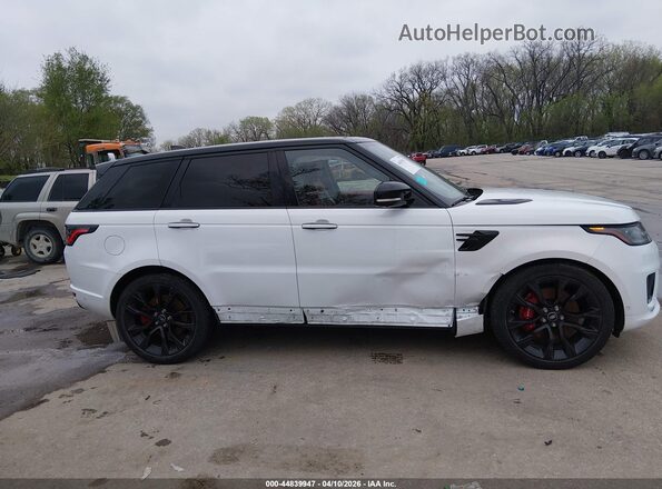 SALWS2RU9MA779770 2021 LAND ROVER RANGE ROVER SPORT White Rear interior view