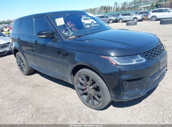 SALWS2RU9MA779980 2021 LAND ROVER RANGE ROVER SPORT Black წინა მარჯვენა
