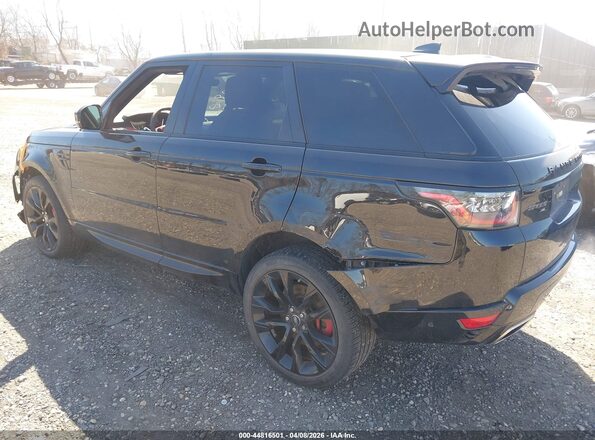 SALWS2RU9MA779980 2021 LAND ROVER RANGE ROVER SPORT Black უკანა მარცხენა