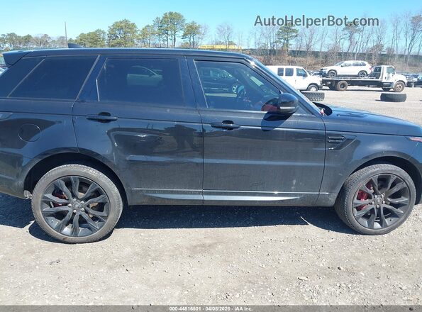 SALWS2RU9MA779980 2021 LAND ROVER RANGE ROVER SPORT Black უკანა სალონის ხედი